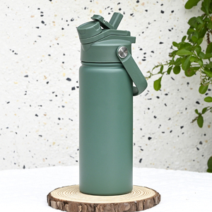Bouteille d'eau de l'espace en acier inoxydable de 18oz fiole à vide à double paroi avec logo personnalisé pour les cadeaux d'entreprise - Product Image 1