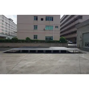 High quality outdoor performance stage ground covers portable modular stage