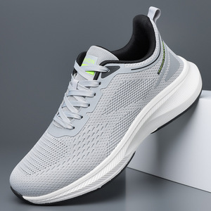 Chaussures décontractées pour hommes en gros – Tendance mode été et automne, style rétro papa, à lacets, pour course en extérieur, tige en tissu - Product Image 4