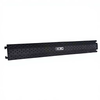 Protection de câbles pour la sécurité routière, durable, 1 canal, rampe de protection pour câbles