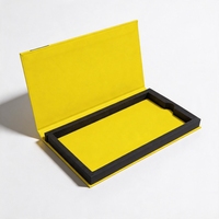 Boîte à rabat magnétique en carton gris écologique personnalisée, papier artistique laminé, étui de téléphone imperméable, emballage avec fermeture magnétique, mobile