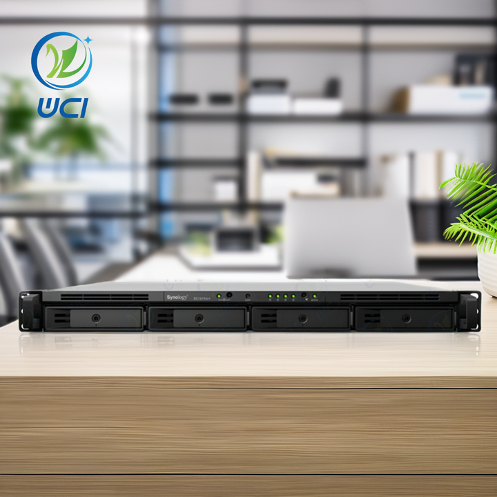 Syn Ology Rs1619xs+ 4-Bay Rackstation - Diskless NAS Storage