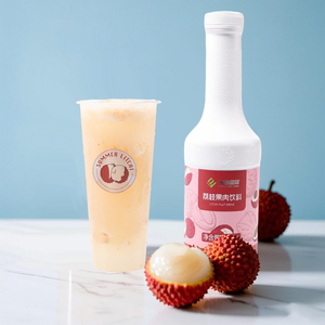 <span class=keywords><strong>น้ำเชื่อม</strong></span>เนื้อลิ้นจี่พรีเมียมสำหรับท็อปปิ้งขนมและสมูทตี้-พร้อมใช้งานได้รับการรับรองฮาลาล1.2กก. - Product Image 5