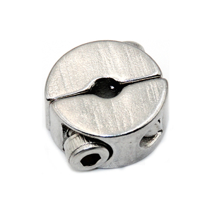 Toptan paslanmaz çelik 316 kablo korkuluk parçaları kafes kelepçe 90 derece 4mm tel çapraz klip sıkma tel halat çapraz klip - Product Image 5