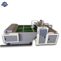 Machine automatique d'assemblage de carton, machine à rainurer les cloisons en carton ondulé avec support de collecte de papier