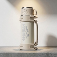 Termo de Acero Inoxidable de Boca Ancha con Aislamiento al Vacío de Gran Capacidad (2000 ml), Portátil, con Asa, a Prueba de Fugas, Libre de BPA, con Logotipo Personalizado