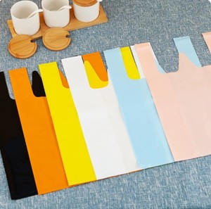 ถุงขยะแบบเสื้อกั๊กใช้แล้วทิ้ง ถุงขยะแบบเสื้อยืด ทนทาน ขายส่ง - Product Image 4