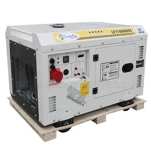 Diesel generators 10 kva power super silent open type gen set portable generator for home use backup power with factory price