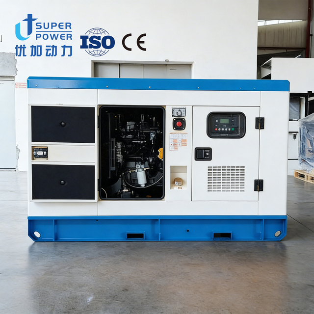 Leroy Somer Low Fuel Consumption Silent Type Diesel Generator 80kVA-150kVA 50/60Hz ATS for Middle East Telecom Towers 3 Phase 4