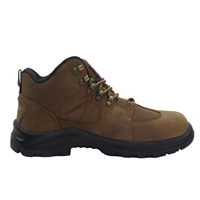 Semelle en caoutchouc antidérapante confortable sur mesure grande taille, semelle antidérapante du fabricant, embout en acier, tige en cuir nubuck, été, printemps, automne