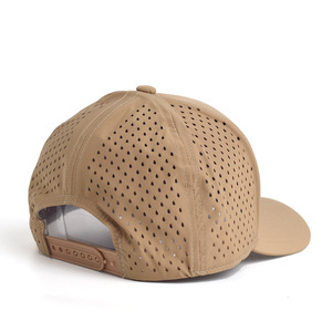 Châu Âu Mỹ Mù<span class=keywords><strong>a</strong></span> Xuân Mù<span class=keywords><strong>a</strong></span> Hè Thể Thao Thoáng Khí Lưới Cap Unisex Duckbill Golf Hat Laser Đục Cổ Điển Chính Thức Có Thể Điều Chỉnh - Product Image 4