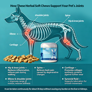 Suplemento Masticable Suave para la Salud <span class=keywords><strong>de</strong></span> las Articulaciones <span class=keywords><strong>de</strong></span> Perros y <span class=keywords><strong>Gatos</strong></span>, para la Artritis y las Articulaciones <span class=keywords><strong>de</strong></span> la Cadera, OEM ODM - Product Image 5