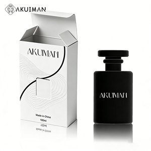 Flacon de parfum vide personnalisé de 30 ml avec bouchons et emballage en boîte - Product Image 1