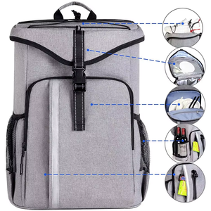 <span class=keywords><strong>Mochila</strong></span> Nevera Aislada Impermeable Unisex de Lujo con Cierre de Alta Calidad y Logotipo Personalizado Fu Hong, <span class=keywords><strong>24L</strong></span> - Product Image 1