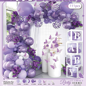 Kit Ghirlanda Palloncini Personalizzabili in Qualsiasi Colore, Set Arco di Palloncini in Lattice e Foil <span class=keywords><strong>per</strong></span> Compleanni, Matrimoni, Festività Tradizionali e Vacanze - Product Image 6
