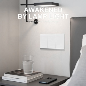 3 Gang 1 cách đẩy on/off tường chuyển đổi ánh sáng 118 PC Glass Bảng điều chỉnh chúng tôi BR IL venezuela ánh sáng tiêu chuẩn interruptor - Product Image 2