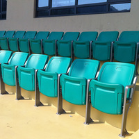 Siège de stade pliable en plastique moderne et élégant FoShan pour gradins de stade