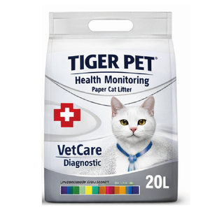 Arena para Gatos con Monitoreo de Salud, 20L, Fórmula Inteligente que Cambia de Color, Pellets Ecológicos de Papel para Detección de Salud Urinaria - Product Image 2