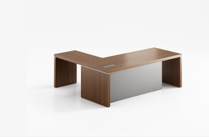 Escritorio Ejecutivo Moderno con Cajones de Almacenamiento, Construcción Duradera de Chapa/MFC, Diseño Ecológico para Gerente/<span class=keywords><strong>Director</strong></span> - Product Image 3