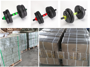 Nhà máy PINJIAN cung cấp tạ tập thể hình có thể điều chỉnh 20K/24KG, tạ kettlebell, bộ tạ tay 40Kg làm bằng xi măng - Product Image 4