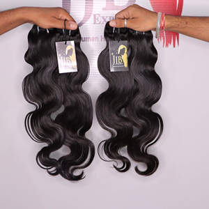 ผมแท้สีดำธรรมชาติแบบไม่ผ่านการทำผมมนุษย์ขนมิงค์แบบบราซิล - Product Image 2
