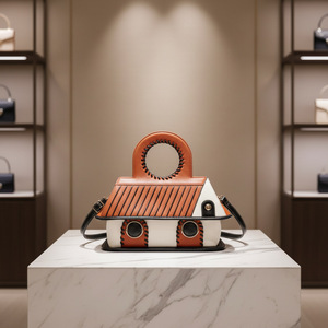 <span class=keywords><strong>Sac</strong></span> à main de luxe créatif en forme de maison pour femme, <span class=keywords><strong>sac</strong></span> 3D original en forme de <span class=keywords><strong>cabane</strong></span>, <span class=keywords><strong>sac</strong></span> à bandoulière unique avec poignée supérieure, petit <span class=keywords><strong>sac</strong></span> à bandoulière - Product Image 5