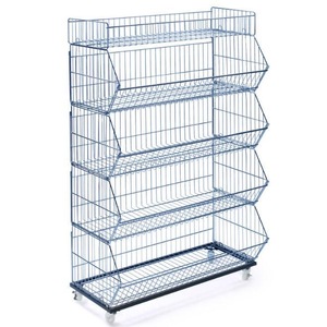 Estantería Metálica <span class=keywords><strong>de</strong></span> 5 Niveles para Exhibición en Supermercados - Product Image 1