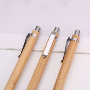 Offre Spéciale – Stylo Bille Personnalisé Écologique en Bambou et Métal avec Logo pour Hôtels, Pointe de 1,0 mm, Nouveauté, Cadeau Personnalisé - Product Image 3