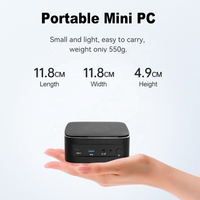 10th Gen Core I3 i5 i7 Factor de forma pequeño Mini PC 64GB DDR4 2TB M.2 NVME SSD 4K UHD IR Control WiFi 6 Win11 Computadora portátil