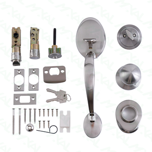 <span class=keywords><strong>Serrure</strong></span> cylindrique tubulaire en alliage de zinc de style américain 2026, <span class=keywords><strong>haute</strong></span> <span class=keywords><strong>sécurité</strong></span>, 3 clés en laiton, installation facile pour porte d'entrée - Product Image 3