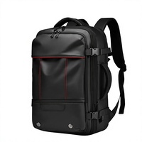 Sac à dos de compression 60L avec pompe à air Idéal pour les voyages en plein air Sac à dos confortable et rembourré pour hommes