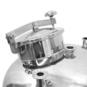 Kimyasal laboratuvar gıda ve içecek için uygun 150 litre paslanmaz çelik gıda su sıvı depolama <span class=keywords><strong>tank</strong></span>ı fiyatı - Product Image 2