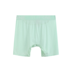 Nouveautés Caleçon allongé vert menthe Sous-vêtements pour hommes en bambou taille moyenne sans couture ajustés - Product Image 2
