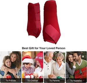 Botas Protectoras de Tendones para Caballos con Logotipo Personalizado, Venta al por Mayor, Botas de Neopreno para Montar a Caballo, Botas de Tendones para Caballos - Product Image 3