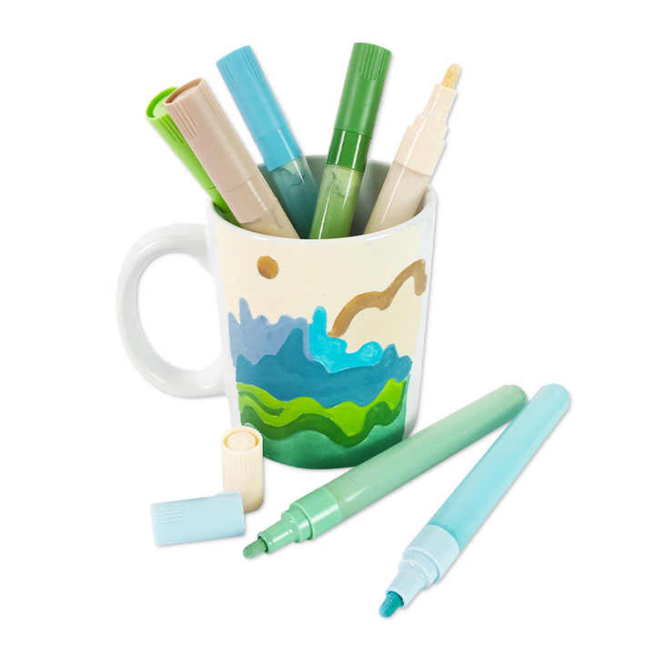 Art Drawing Stationery Color Permanent Acrylic Paint Marker Pen Set