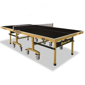 Table de tennis de table Double Fish, 25 mm d'épaisseur, pliable, mobile, pour usage professionnel en intérieur - Product Image 1