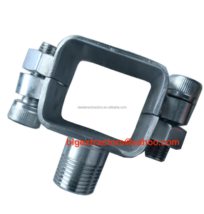 SS304 1.5인치 38mm 사각 파이프 홀더 1/<span class=keywords><strong>2</strong></span>인치 NPT 수나사형 사각 랙용 - Product Image 2