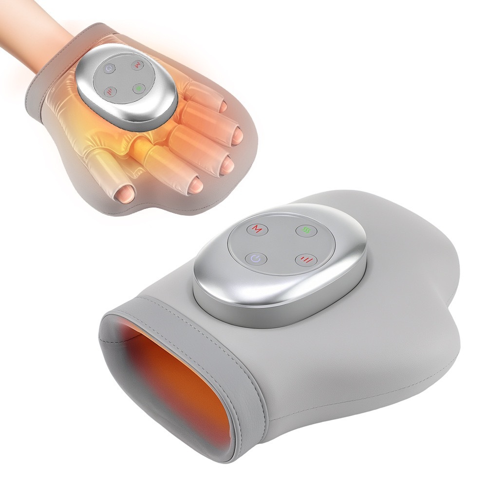 Wireless Hand Massager – Electric Glove-Shaped Air Compression & Heating Massage Device - View 3