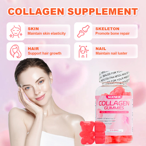 Gomitas de Colágeno para Mujeres, Suplemento de Glutatión y Colágeno para una Piel Radiante, Fórmula Vegana Antiarrugas, Certificado GMP de China - Product Image 2
