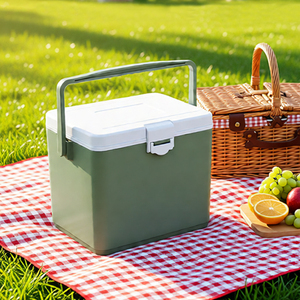 Nevera Portátil de Plástico de 15L con Capacidad para 24 Latas, para Bebidas, Cerveza, <span class=keywords><strong>Insulina</strong></span>, Mantiene de 2-8 Grados ℃   Nevera Portátil para Viajes - Product Image 2