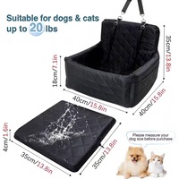 Lit pour chat moderne à motif uni, confortable, de voyage, avec rebord de sécurité, en tissu imperméable, rectangulaire, amovible et lavable, en carton, vente en gros