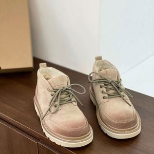 Chaussures de luxe de créateur, bottes de neige au design original, confortables et chaudes, chaussures pour hommes, bottes en coton chaudes de haute qualité pour hommes - Product Image 5