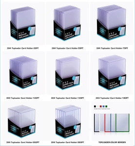 YY 35pt พรีเมี่ยม3x4นิ้วหนาพิเศษผู้ถือบัตรพลาสติกแข็งสำหรับการซื้อขายกีฬาและบัตรประชาชน - Product Image 3