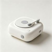 Gramófono Electrónico Mecánico con Soporte, Reproductores de CD USB, Grabadoras, Precios, Fonógrafo, Tocadiscos