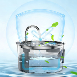 <span class=keywords><strong>Fontaine</strong></span> <span class=keywords><strong>à</strong></span> <span class=keywords><strong>eau</strong></span> automatique pour animaux de compagnie, 3,2 L, en acier inoxydable, charge intelligente, ultra-silencieuse, <span class=keywords><strong>à</strong></span> circulation automatique, étanche IPx6, bouteille écologique - Product Image 5