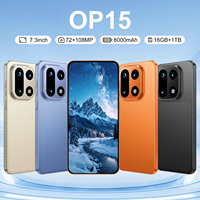 Téléphone OnePlus 15 5G 2026, écran ULTRA perforé de 7,3 pouces, 16 Go de RAM, 1 To de ROM, appareil photo principal 108 MP, batterie 8000 mAh, 12 cœurs, Android 15
