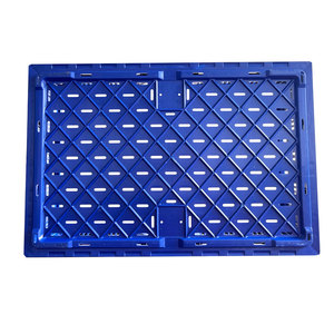 PP Trọng lượng nhẹ cấp thực phẩm gấp và xếp chồng thùng cho trái cây và rau quả lưu trữ sử dụng cho siêu thị - Product Image 6