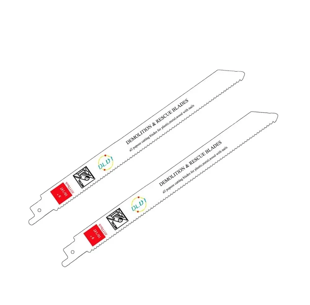 Hoja de sierra recíproca para cortar madera con clavos, 10-14TPI S922VF BIM, M42 HSS, bimetal