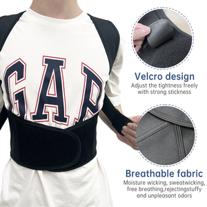 Sscare trở lại tư thế Corrector trở lại Pain Relief trở lại hỗ trợ Brace bền tư thế Corrector với Velcro thiết kế - Product Image 2