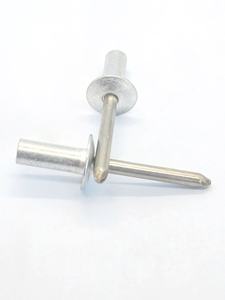 Rivets aveugles à tête dôme entièrement en aluminium de type scellé de haute qualité 4,8*12 mm, mandrin en acier inoxydable inclus, personnalisables - Product Image 5